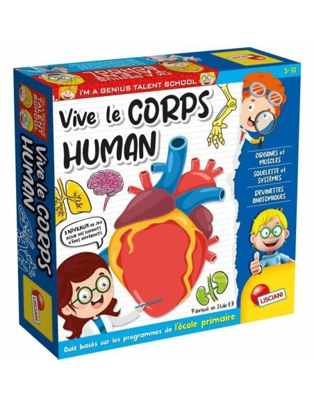 Gioco di Scienza Lisciani Giochi A game about the human body (FR)