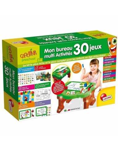 Lernspiel Lisciani Giochi Carotina educational desk 30 fun learning games (FR)