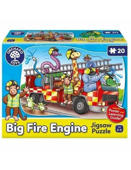 Puzzle Orchard Big fire Engine (FR)