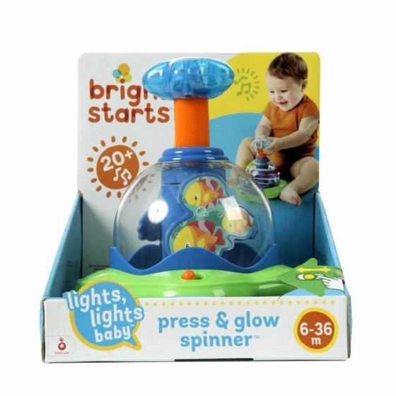 Giocattolo per bebè Bright Starts Musical Star Toy Press & Glow Spinn
