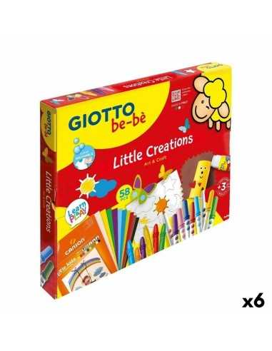 Kit de Dessin Giotto BE-BÉ Little Creations Multicouleur (6 Unités)