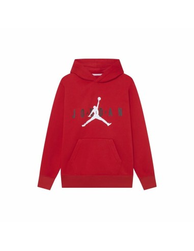 Felpa con Cappuccio Bambino Nike Jordan Jumpman Little Rosso