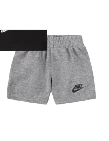 Ensemble de Sport pour Bébé Nike Nsw Add Ft Noir Gris