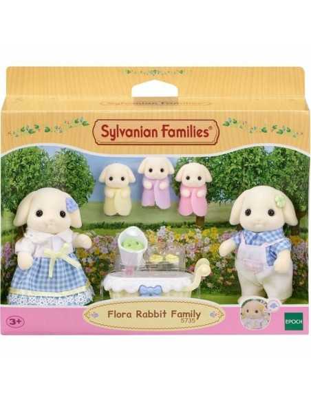 Dolls House Accessories Sylvanian Families 5735 Flora Rabbit family