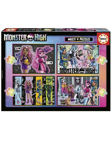 Puzzle Educa Monster High Multipuzzle