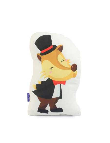 Coussin HappyFriday Mr Fox Multicouleur Renard 40 x 30 cm