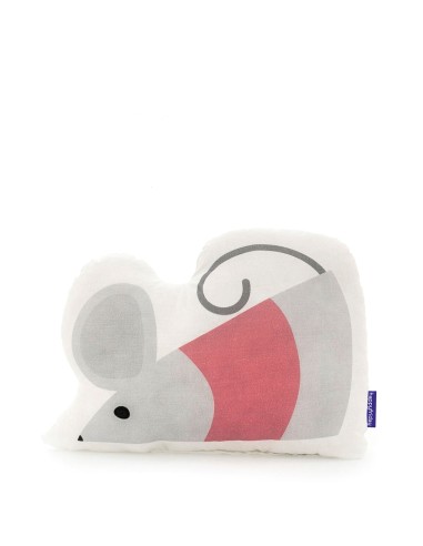 Cuscino HappyFriday Mr Fox Multicolore Mouse 40 x 30 cm