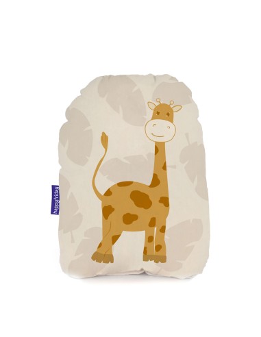 Cuscino HappyFriday HF Mini Multicolore animali Giraffa 40 x 30 cm