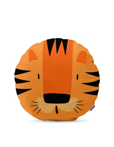 Coussin HappyFriday HF Mini Multicouleur Tigre 50 x 50 cm