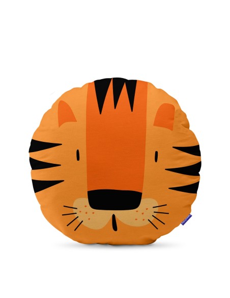 Coussin HappyFriday HF Mini Multicouleur Tigre 50 x 50 cm