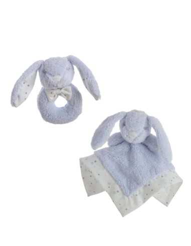 Kuscheltier Hase 30 x 30 cm Rassel