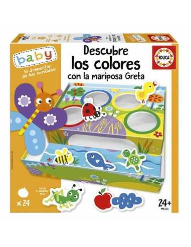 Gioco Educativo Educa Descubre los Colores con La Mariposa Greta (ES)