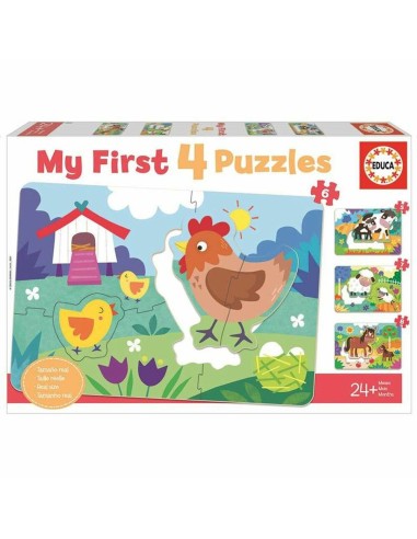 Puzzle Educa My First Puzzles 8 Pezzi (8 + 7 + 6 +5 pcs)