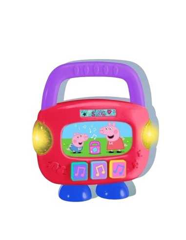 Enceinte avec Microphone Karaoké Peppa Pig Sing Alone