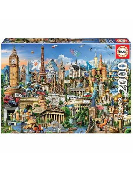 Puzzle Educa Europe 2000 pcs