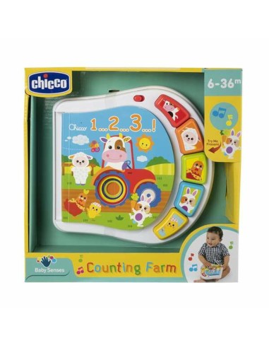 Giocattolo Interattivo per Bambini Chicco Counting Farm 19 x 4 x 19 cm