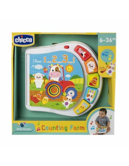 Giocattolo Interattivo per Bambini Chicco Counting Farm 19 x 4 x 19 cm