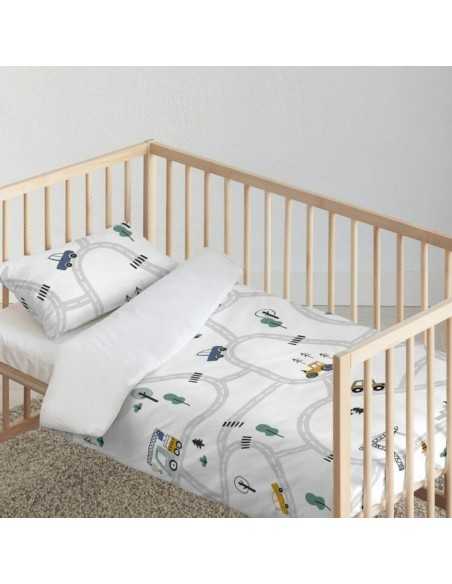 Cot Quilt Cover Kids&Cotton Brail 100 x 120 cm