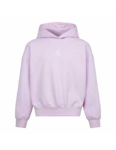 Sweatshirt mit Kapuze für Mädchen Jordan Icon Play Weiß Lavendel