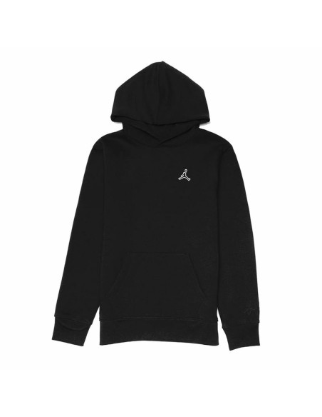 Sweat à capuche enfant Jordan Mj Essentials Blanc Noir