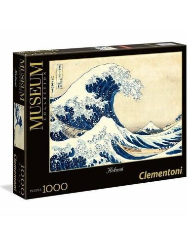 Puzzle Clementoni Museum Collection: Hokusai Great Wave 39378.7 98 x 33 cm 1000 Stücke