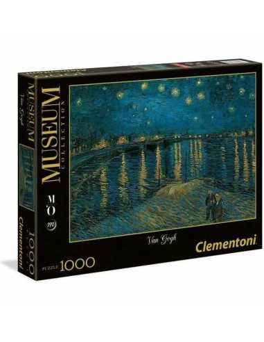 Puzzle Clementoni Museum Collection - Van Gogh Starry night on the Rhone 393442 69 x 50 cm 1000 Pezzi