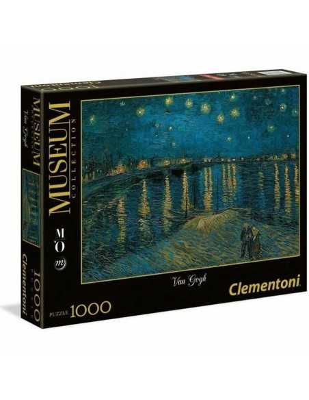 Puzzle Clementoni Museum Collection - Van Gogh Starry night on the Rhone 393442 69 x 50 cm 1000 Pezzi