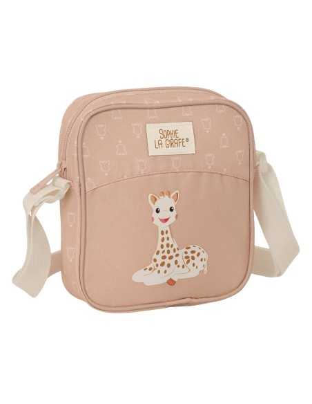 Shoulder Bag Sophie la Girafe Beige 16 x 18 x 4 cm