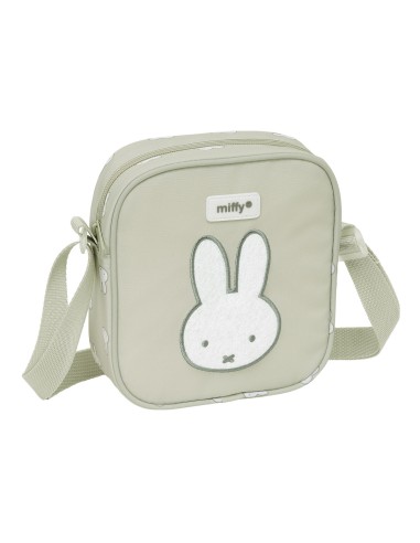 Borsa a Tracolla Miffy Niebla Grigio 16 x 18 x 4 cm