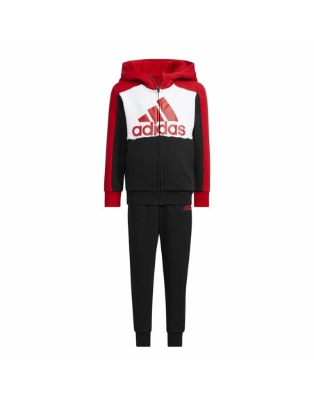 Tuta da Bambini Adidas Badge Of Sport Logo Nero