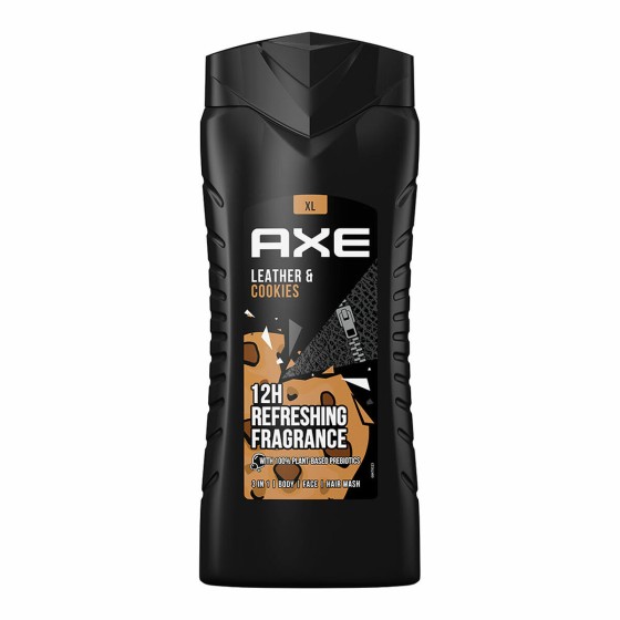 Shower Gel Axe Collision XL: Leather & Cookies 400 ml