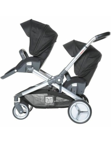 Baby's Pushchair RED CASTLE Evolutwin Black