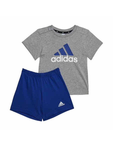 Ensemble de Sport pour Bébé Adidas Essentials Organic Gris