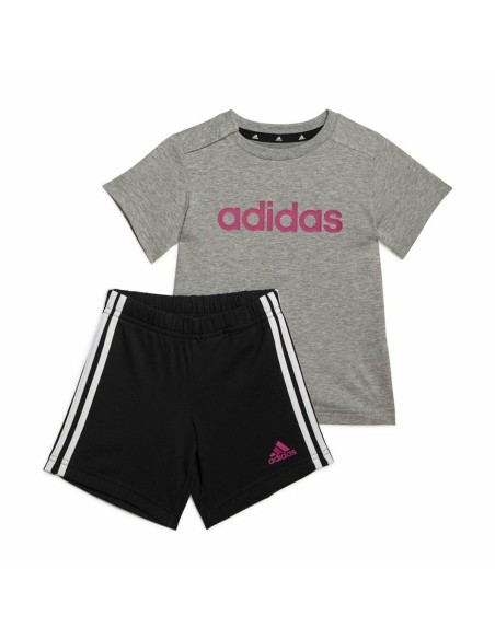 Baby-Sportset Adidas Essentials Lineage Dunkelgrau