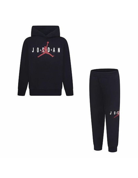 Completo Sportivo per Bambini Jordan Sustainable Nero