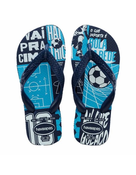 Flip Flops for Children Havaianas Athletic Blue