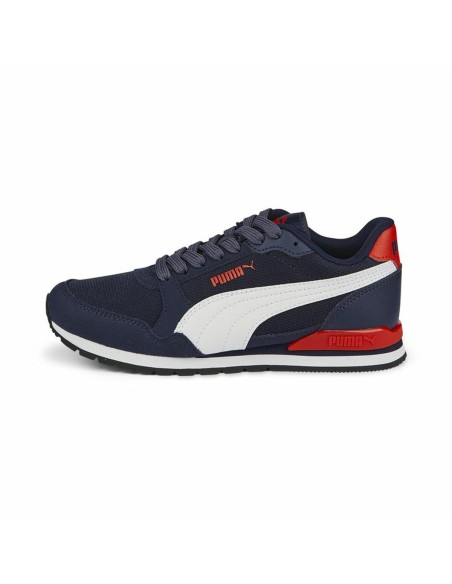 Running Shoes for Kids Puma ST Runner V3 Navy Blue