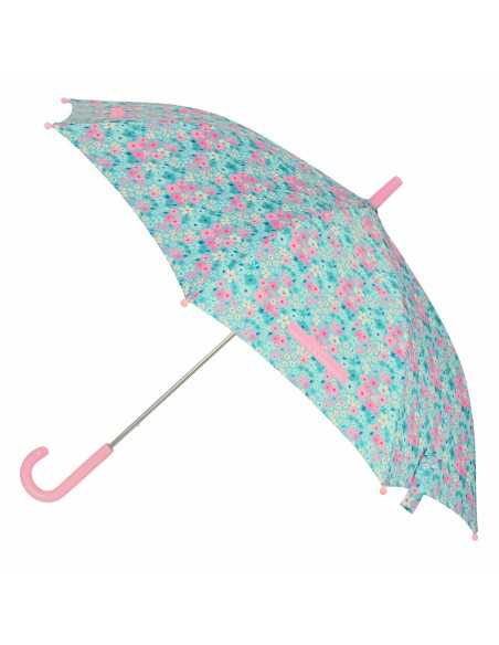 Umbrella Safta Ø 86 cm Flowers Green