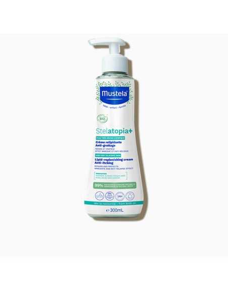 Crème Réparatrice pour Bébés Mustela Stelatopia+ Bio 300 ml