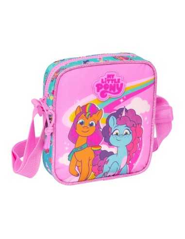 Borsa a Tracolla My Little Pony Magic Rosa Turchese 16 x 18 x 4 cm