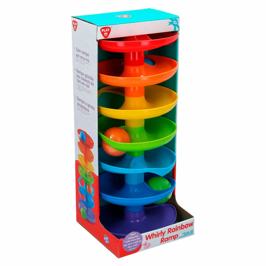 Weich-Spielzeugspirale PlayGo Rainbow 4 Stück 15 x 37 x 15,5 cm