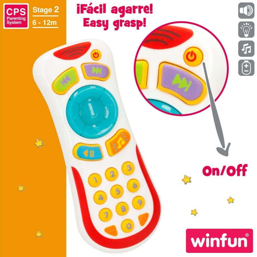 Spielzeugcontroller Winfun 7 x 16,5 x 3 cm (12 Stück)