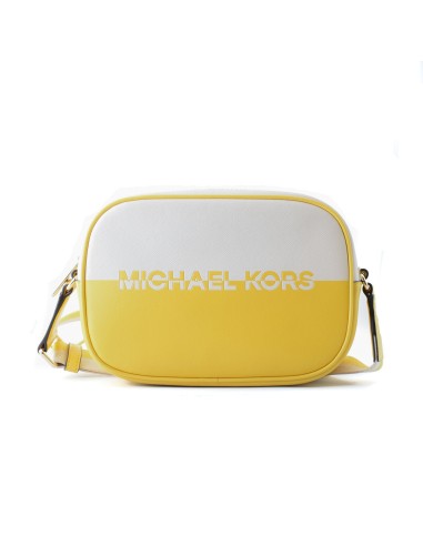 Sac à Bandoulière Michael Kors JET SET TRAVEL Jaune 22 x 15 x 6 cm