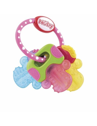 Teether for Babies Nûby Multicolour Keys