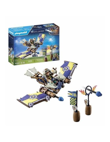 Jeu de Véhicules Playmobil Novelmore 71211 55 Pièces