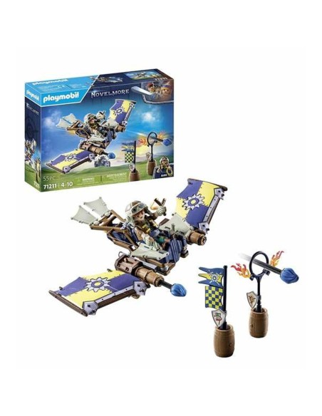 Jeu de Véhicules Playmobil Novelmore 71211 55 Pièces