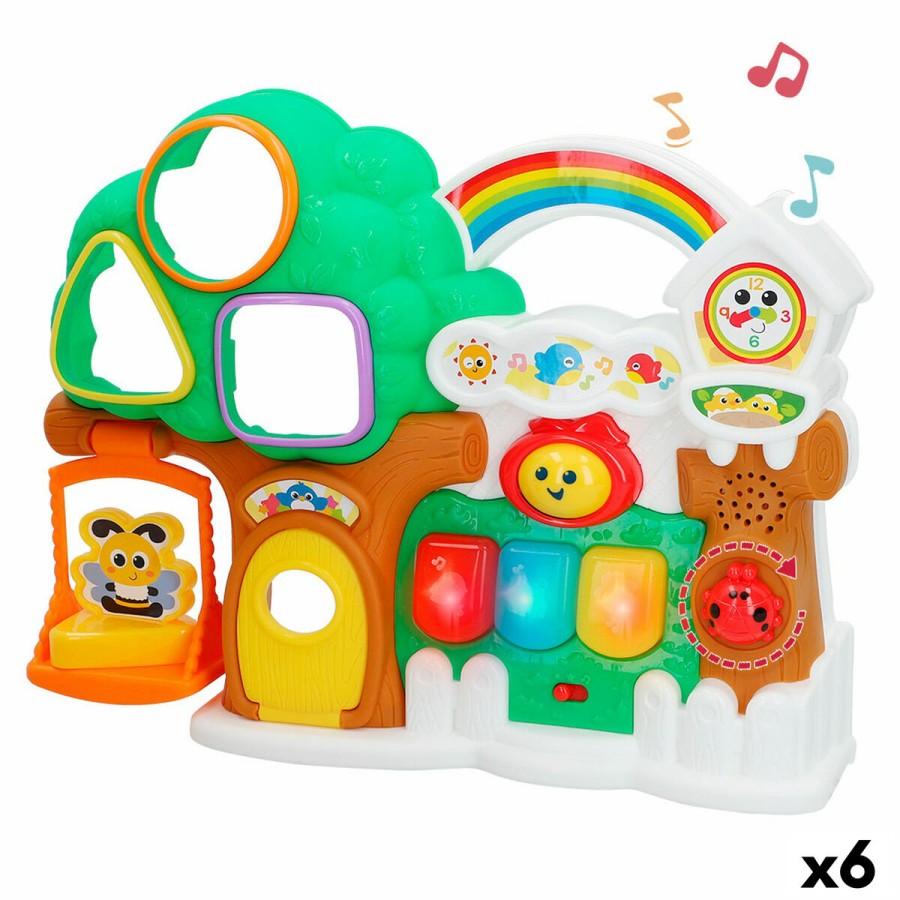 Interaktives Spielzeug für Babys Winfun Haus 32 x 24,5 x 7 cm (6 Stü