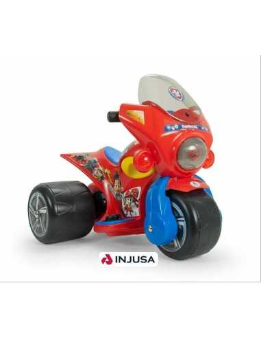 Moto Correpasillos The Paw Patrol Samurai Rot Elektrizität 6V (Restauriert B)