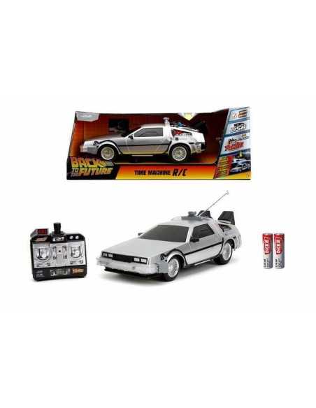 Remote-Controlled Car Back to the Future Delorean Silver 1:16