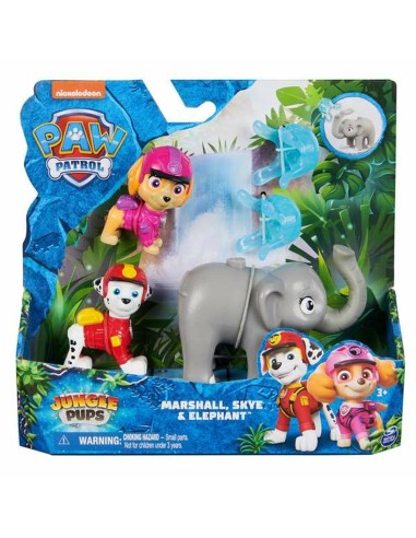 Set de voitures The Paw Patrol Jungle Pups - Marshall & Skye